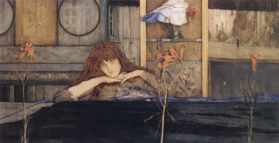 Fernand Khnopff I Lock My Door Upon Myself